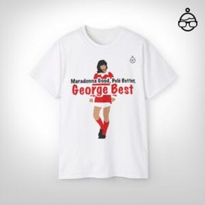 Grappig George Best Shirt- NerdShirt
