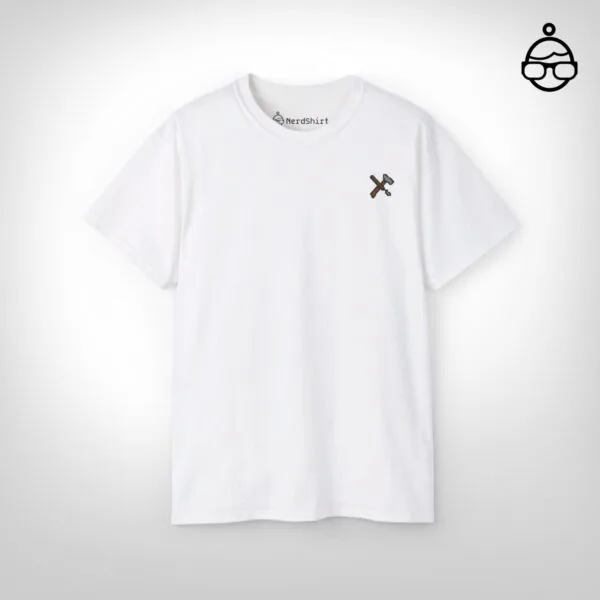 Front(5)-1 Oldskool Runescape shirt met crafting icoontje - Limited edition