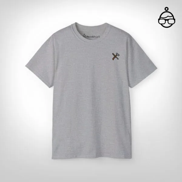 Front(6)-1 Oldskool Runescape shirt met crafting icoontje - Limited edition