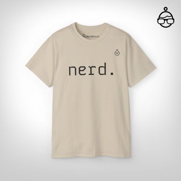NerdShirt Basic t-shirt nerd.