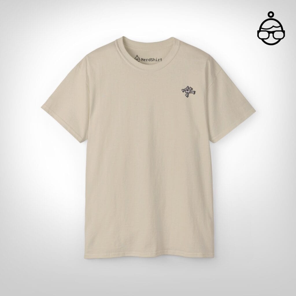 Oldskool Runescape shirt met bones icoontje - Limited edition