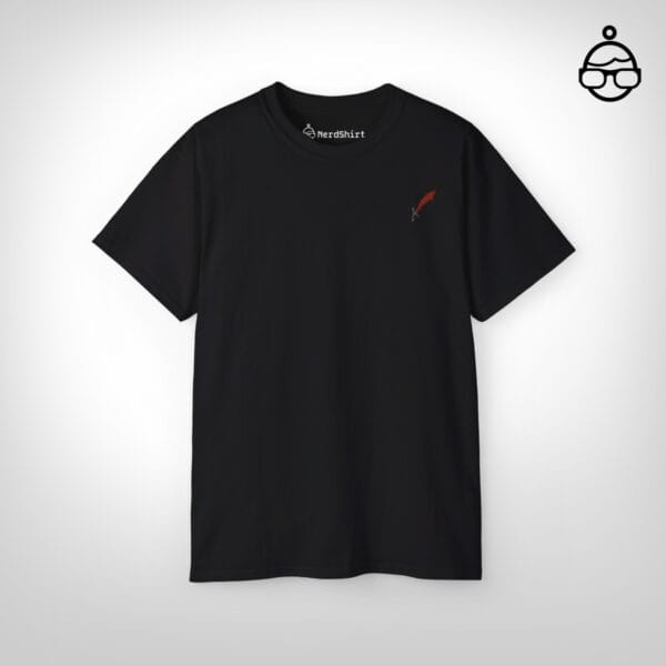 Oldskool Runescape shirt met Dragon Scimitar icoontje - Limited edition