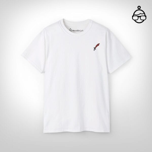 Oldskool Runescape shirt met Dragon Scimitar icoontje - Limited edition