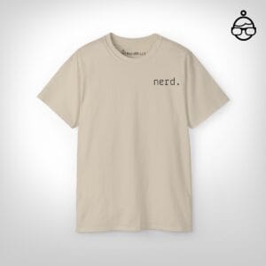 nerd-6 NerdShirt Basic t-shirt nerd.