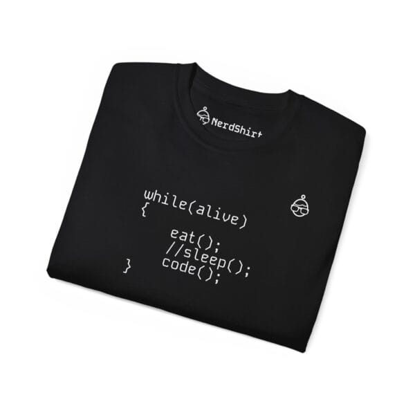 2045862466929740845_2048.jpeg While alive eat sleep code - NerdShirt