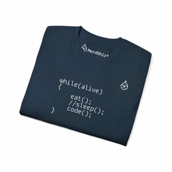 5409679791625502341_2048.jpeg While alive eat sleep code - NerdShirt