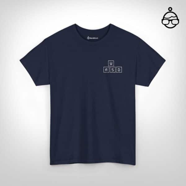 WASD Gamer NerdShirt - Embroidery