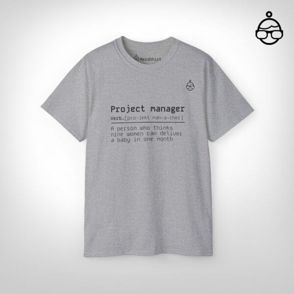 Project manager t-shirt - NerdShirt