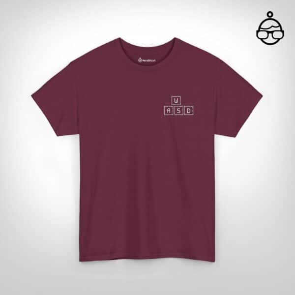 WASD Gamer NerdShirt - Embroidery