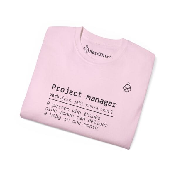 Project manager t-shirt - NerdShirt