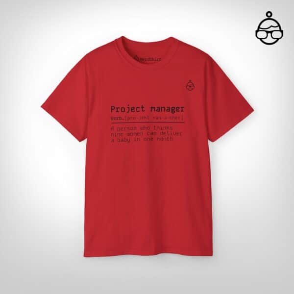 Project manager t-shirt - NerdShirt