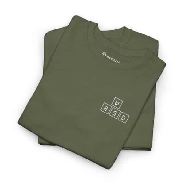 WASD Gamer NerdShirt - Embroidery