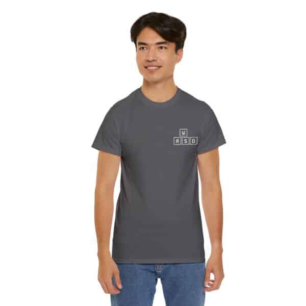 WASD Gamer NerdShirt - Embroidery