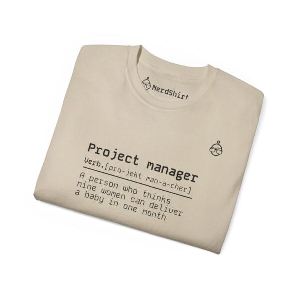 Project manager t-shirt - NerdShirt
