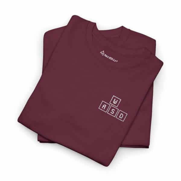 WASD Gamer NerdShirt - Embroidery