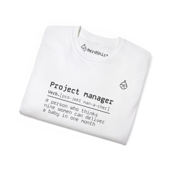 Project manager t-shirt - NerdShirt