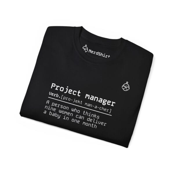Project manager t-shirt - NerdShirt