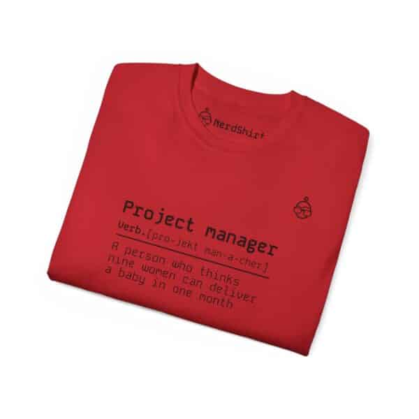 Project manager t-shirt - NerdShirt