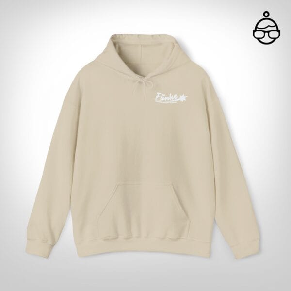 Wit Funke logo hoodie vuurwerk